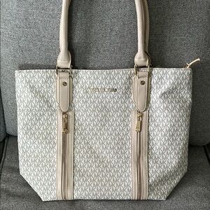 Michael Kors Monogram Beige Tote